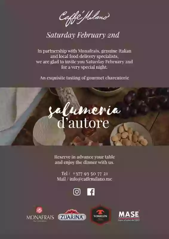 Salumeria d’autore - Caffé Milano - Restaurant Italien Monaco - les meilleurs restaurant de MONACO